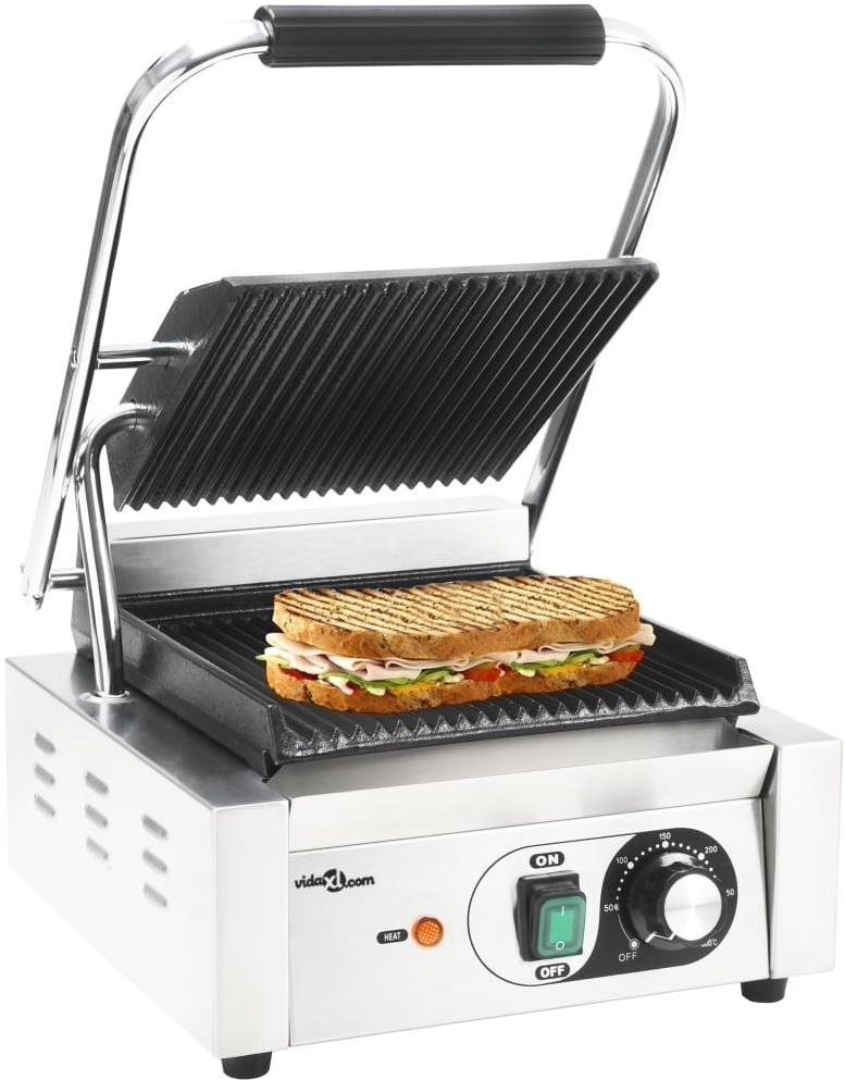 Electric Grill SHUMEE Grooved Grill on Panini 1800 W Lifestyle