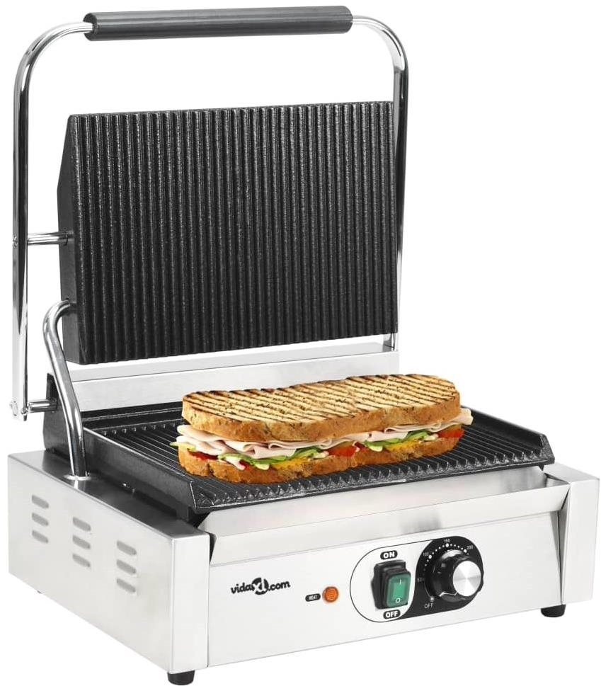 Electric Grill SHUMEE Grooved Panini Grill 2,200 W Lifestyle