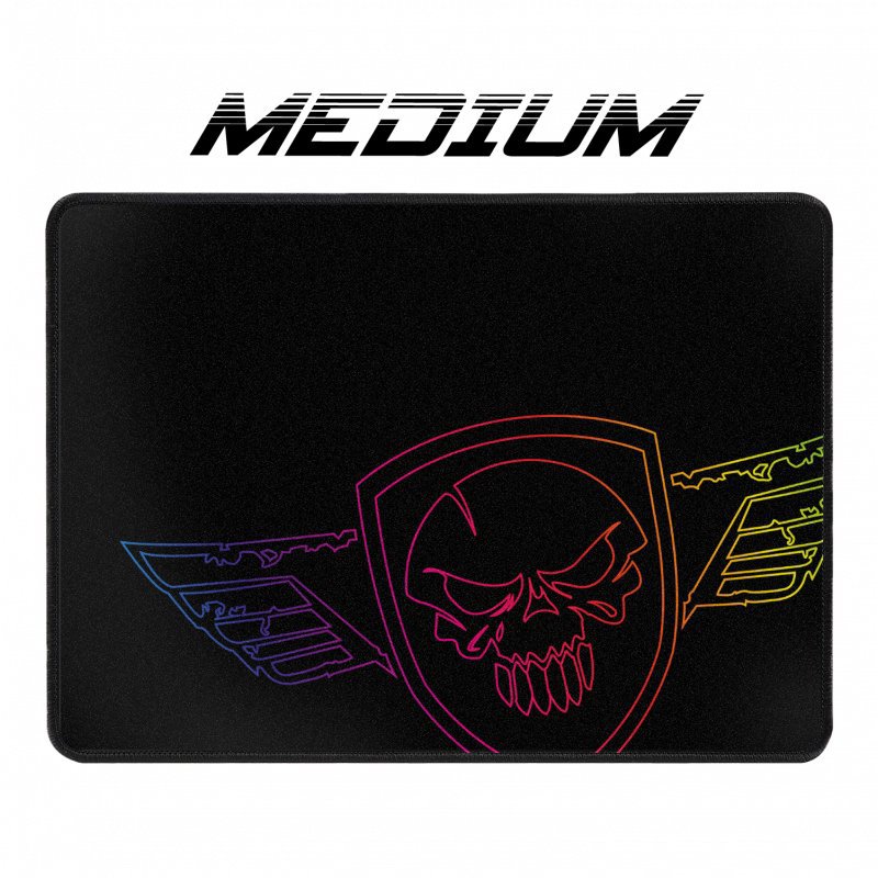 Mouse Pad Spirit of Gamer Darkskull M fekete ...