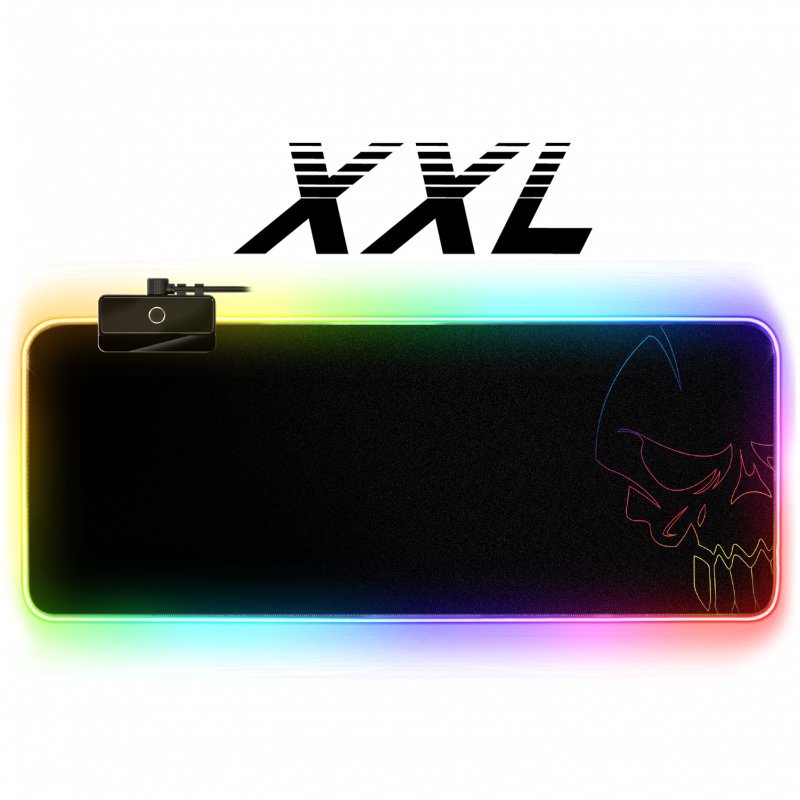 Mouse Pad Spirit of Gamer RGB Large fekete ...