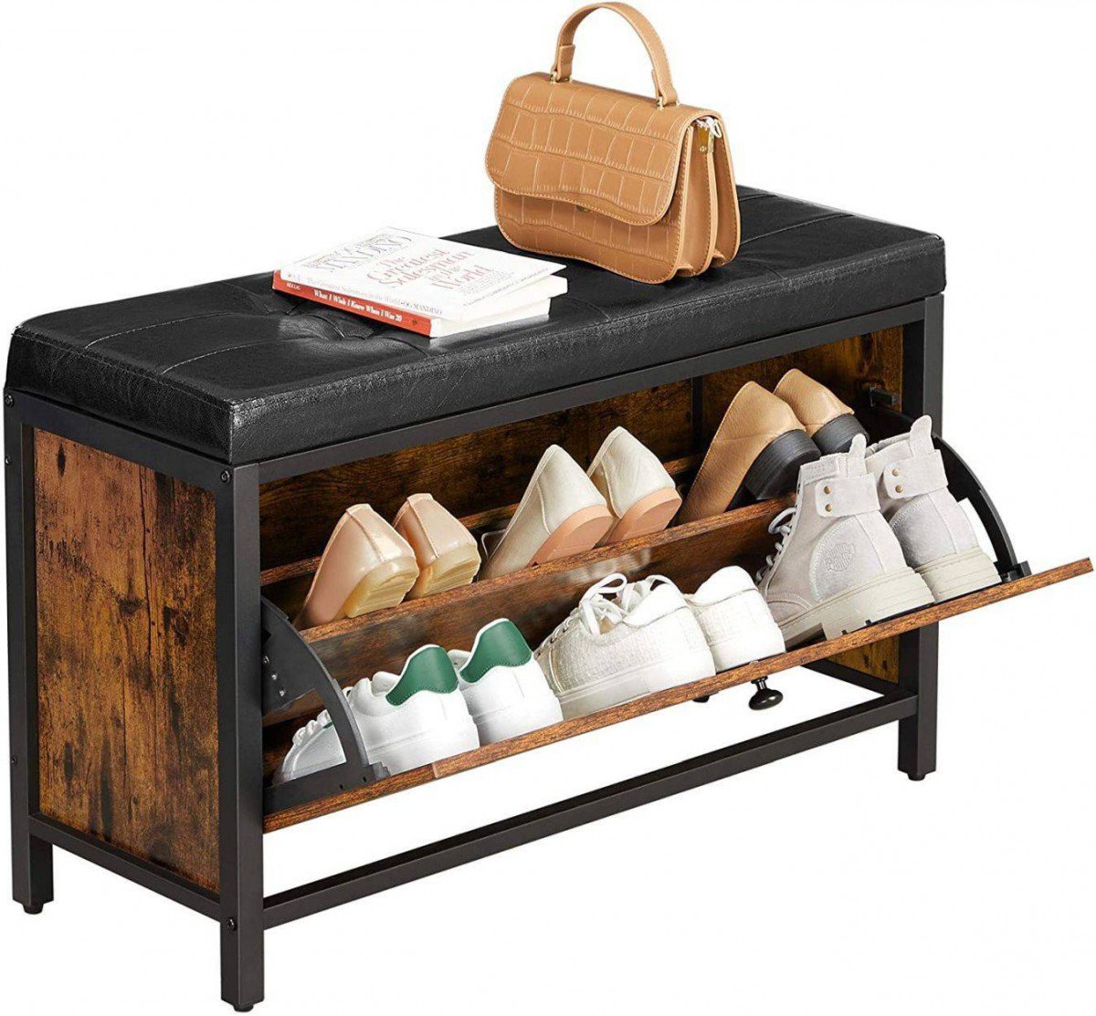 Shoe Rack Songmics Vasagle Volika brown ...