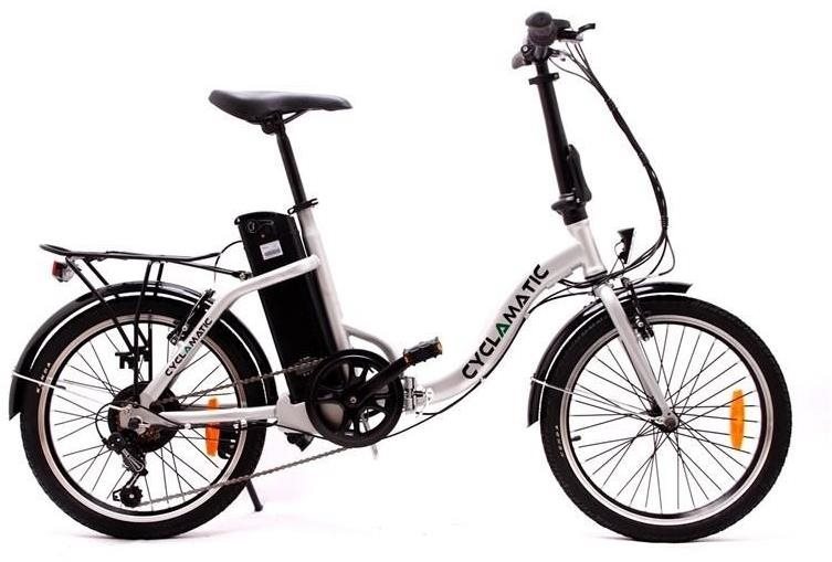 Elektromos kerékpár Cyclamatic CX 2 összecsukható Oldalnézet