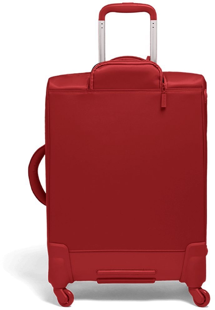 Cestovní kufr Lipault Originale Plume 71,5 l - červená Zadní strana