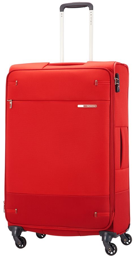 TSA záras bőrönd Samsonite BASE BOOST SPINNER 78/29 EXP RED Képernyő
