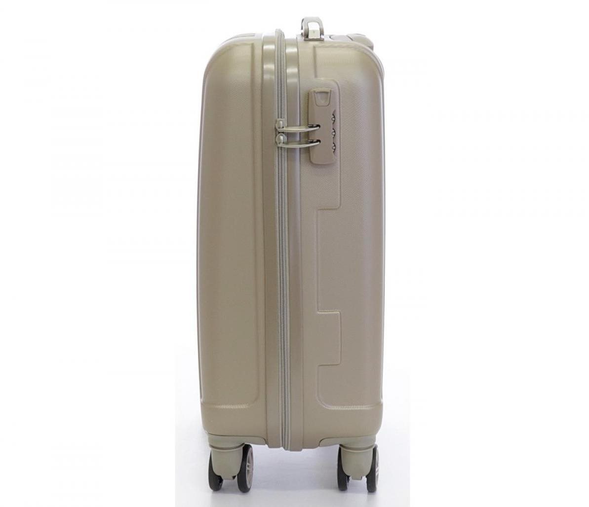 Cestovný kufor T-class 902, veľ. M, ABS, brzda, (champagne), 58 × 35 × 22,5 cm ...