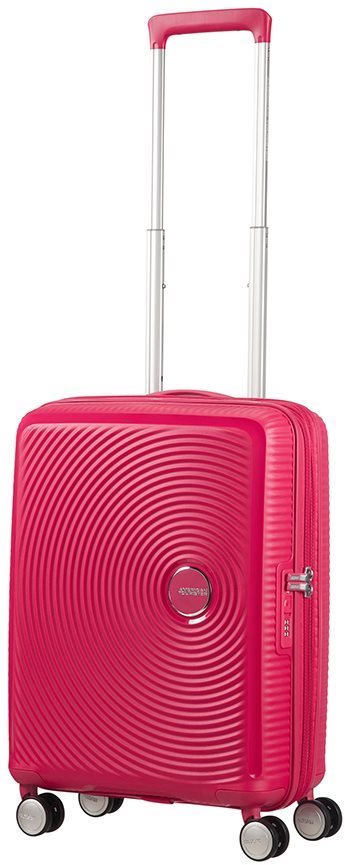 Cestovný kufor American Tourister Soundbox Spinner TSA Lightning Pink Screen