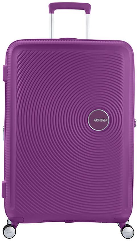 Cestovný kufor American Tourister Soundbox Spinner 77 EXP Purple Orchid Screen