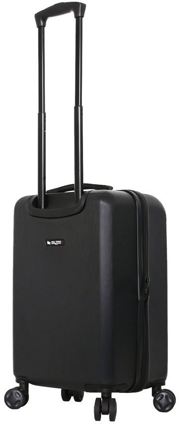 TSA záras bőrönd MIA TORO M1709/2-L utazóbőrönd - fekete/kék Hátoldal