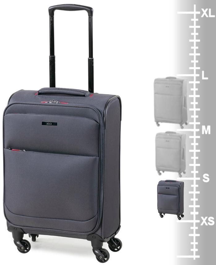 Cestovný kufor ROCK TR-0205 charcoal Tabuľka veľkostí