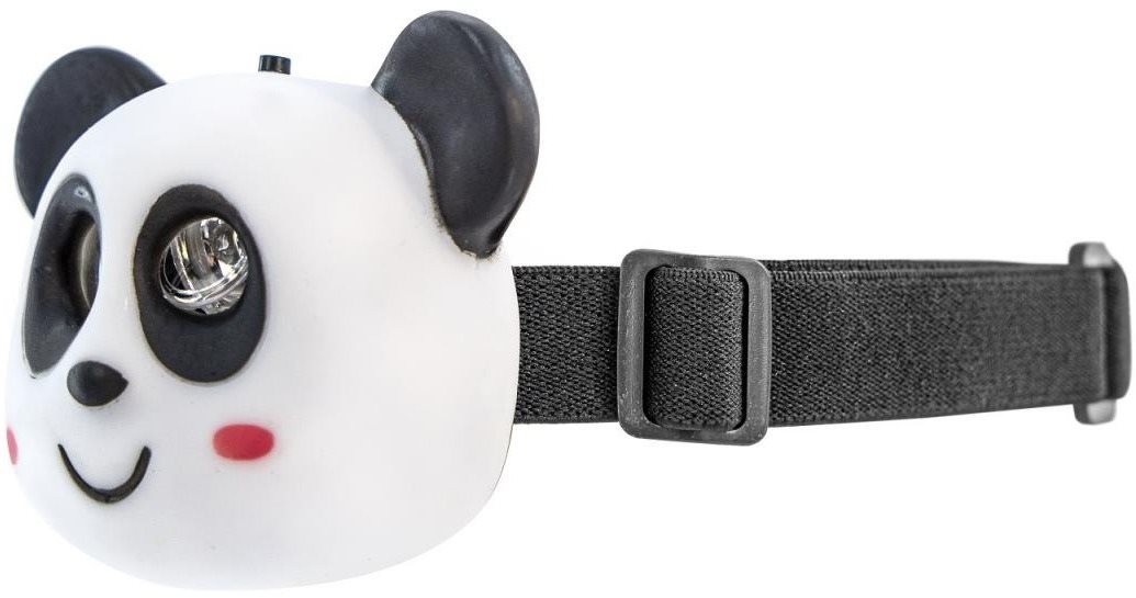 Čelovka OXE LED čelové svietidlo pre deti, panda Bočný pohľad