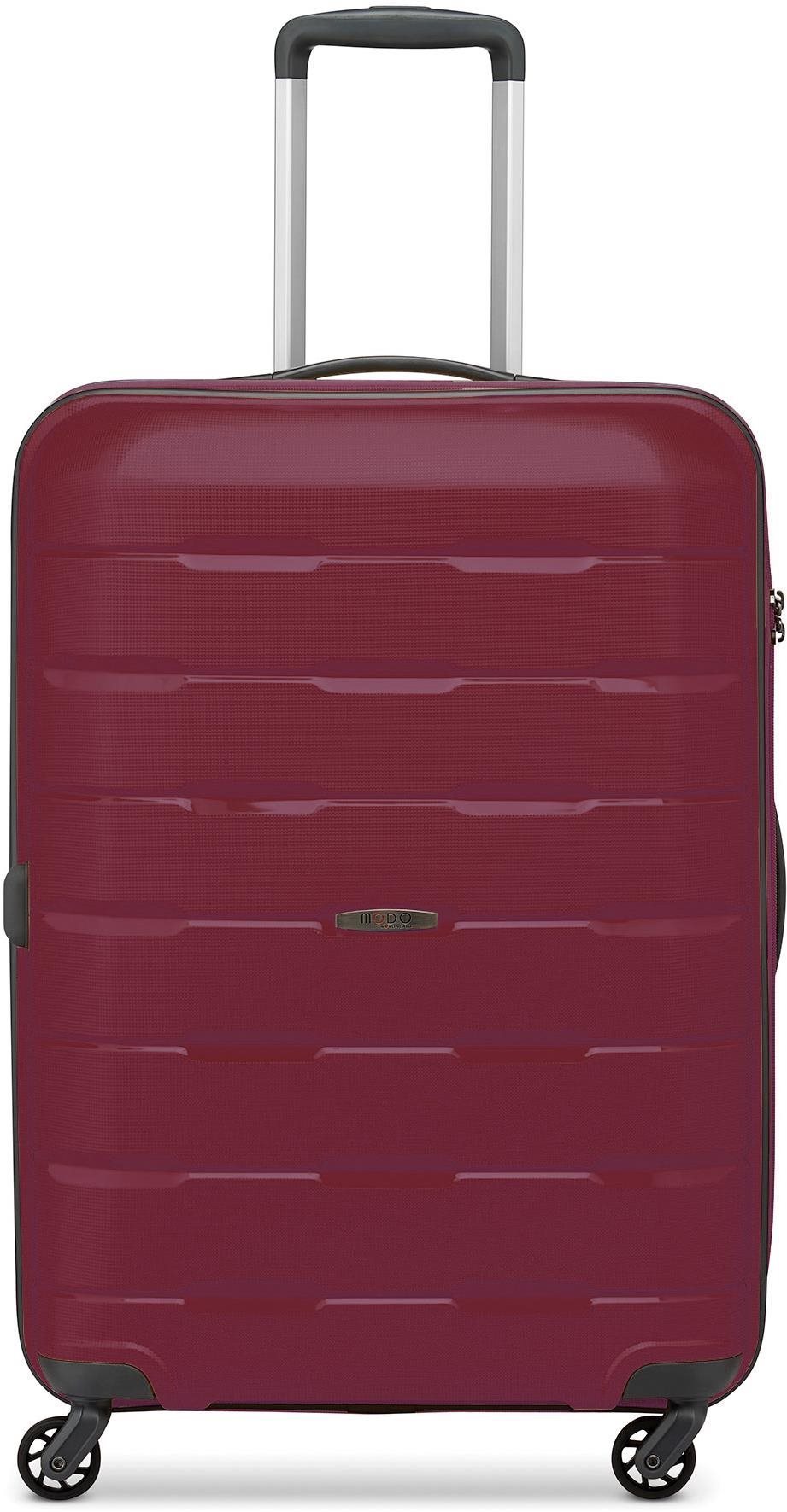 Cestovný kufor s TSA zámkom Modo by Roncato DELTA M červený 68 × 46 × 26 cm Screen
