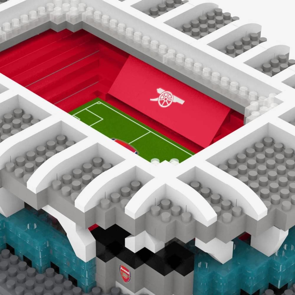 Building Set BRXLZ ARSENAL FC 3D Stadium Construction Set ...