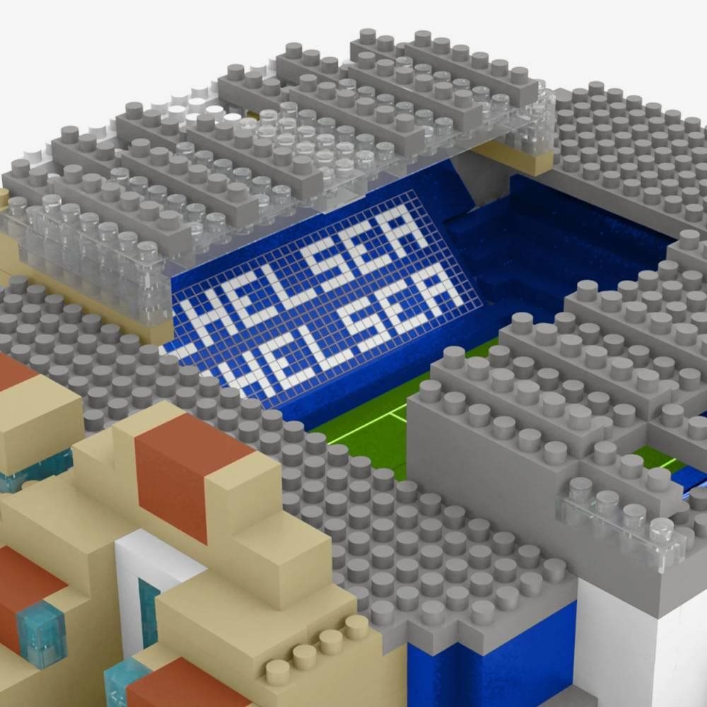 Building Set BRXLZ CHELSEA FC 3D Stadium Construction Set ...