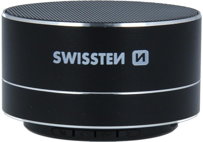 Bluetooth reproduktor Swissten i-Metal Bluetooth reproduktor čierny Screen