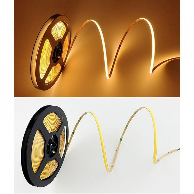 LED-Streifen Solight LED COB Lichtleiste 5m, 10W/m, 1000lm/m, CRi>90, IP44, warmweiß Lifestyle