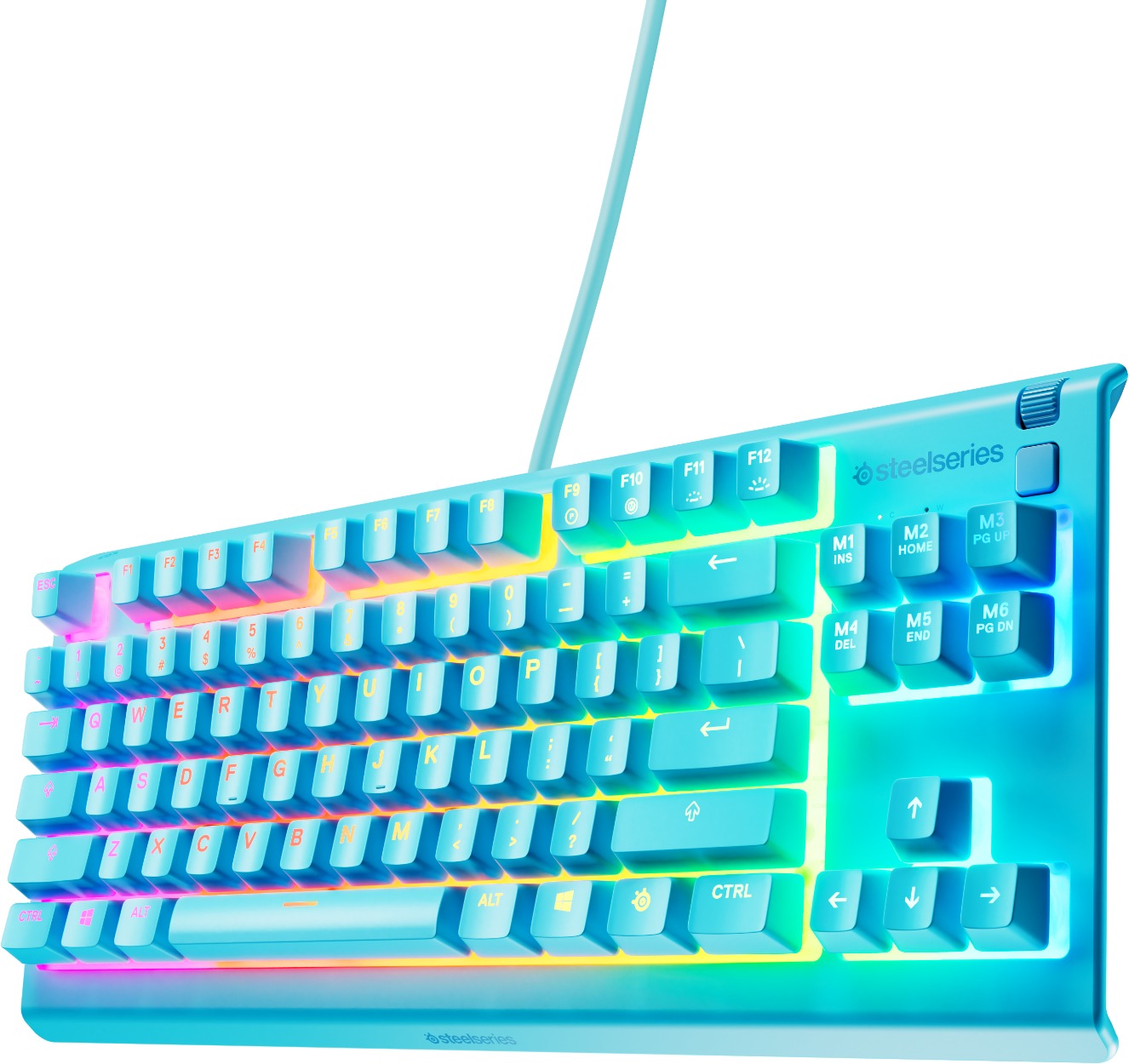 Gaming Keyboard SteelSeries Apex 3 TKL Aqua - UK ...
