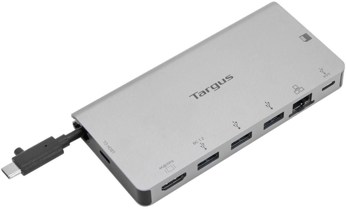 Dockingstation TARGUS USB-C Single Video 4K HDMI Seitlicher Anblick