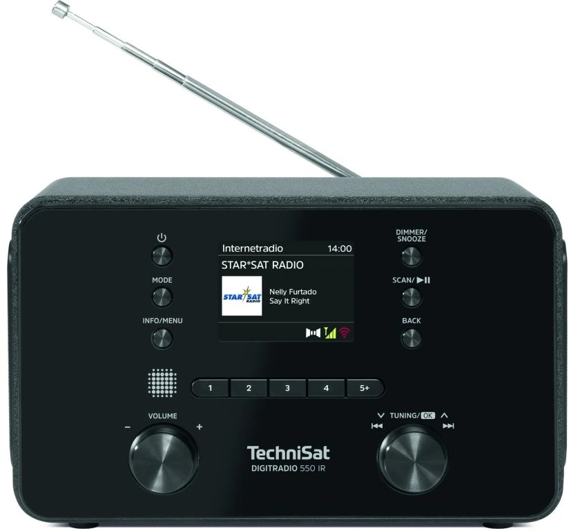 Radio TechniSat Digitradio 550 IR, black ...