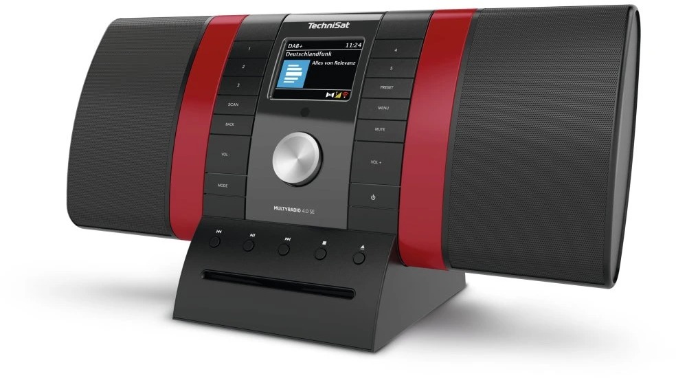 Radio TechniSat Multyradio 4.0 SE, black/red ...