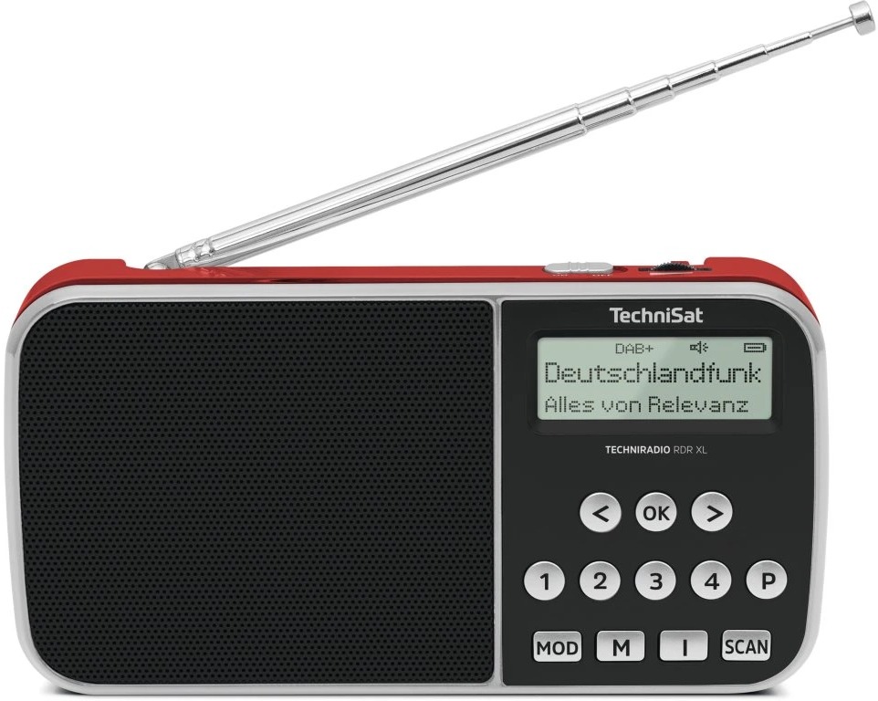 Radio TechniSat Techniradio RDR XL, red ...