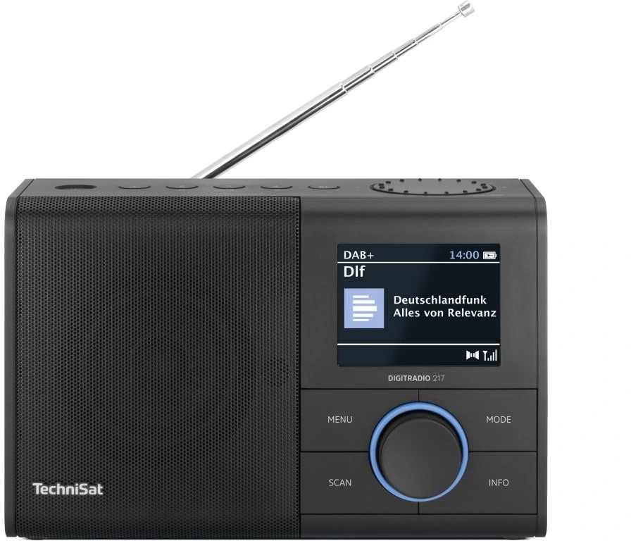 Radio TechniSat Radio receiver DAB+/FM Digitradio 217, black ...