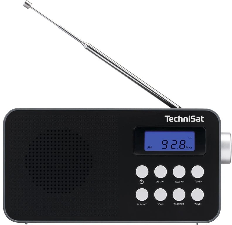 Radio TechniSat Radio receiver FM Classic 110, black ...
