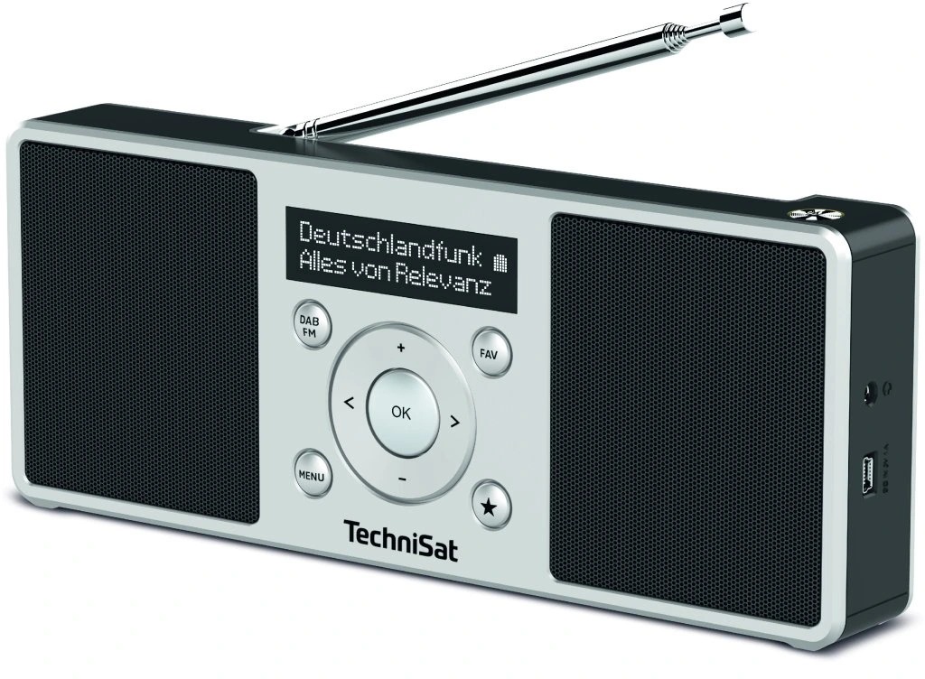 Radio TechniSat Digitradio 1 S, black/silver ...