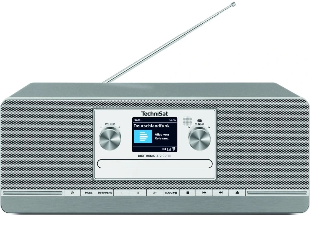 Radio TechniSat Digitradio 372 CD BT silver ...