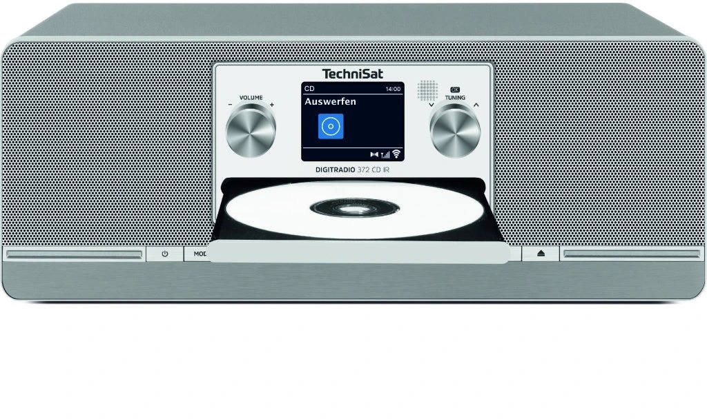Radio TechniSat Digitradio 372 CD IR, silver ...