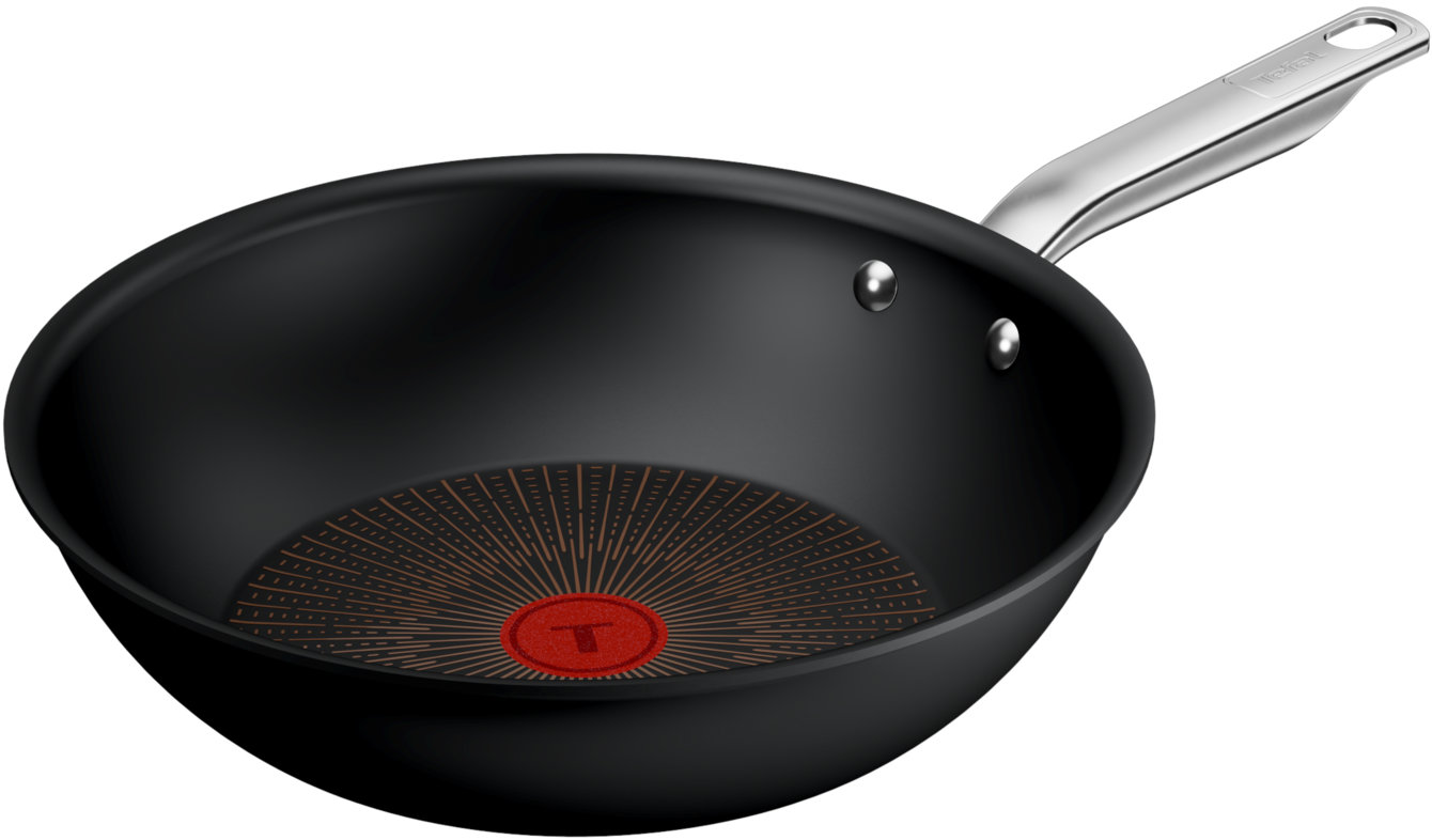 Wok Pan Tefal Experience Wok Pan 28cm G33419 ...