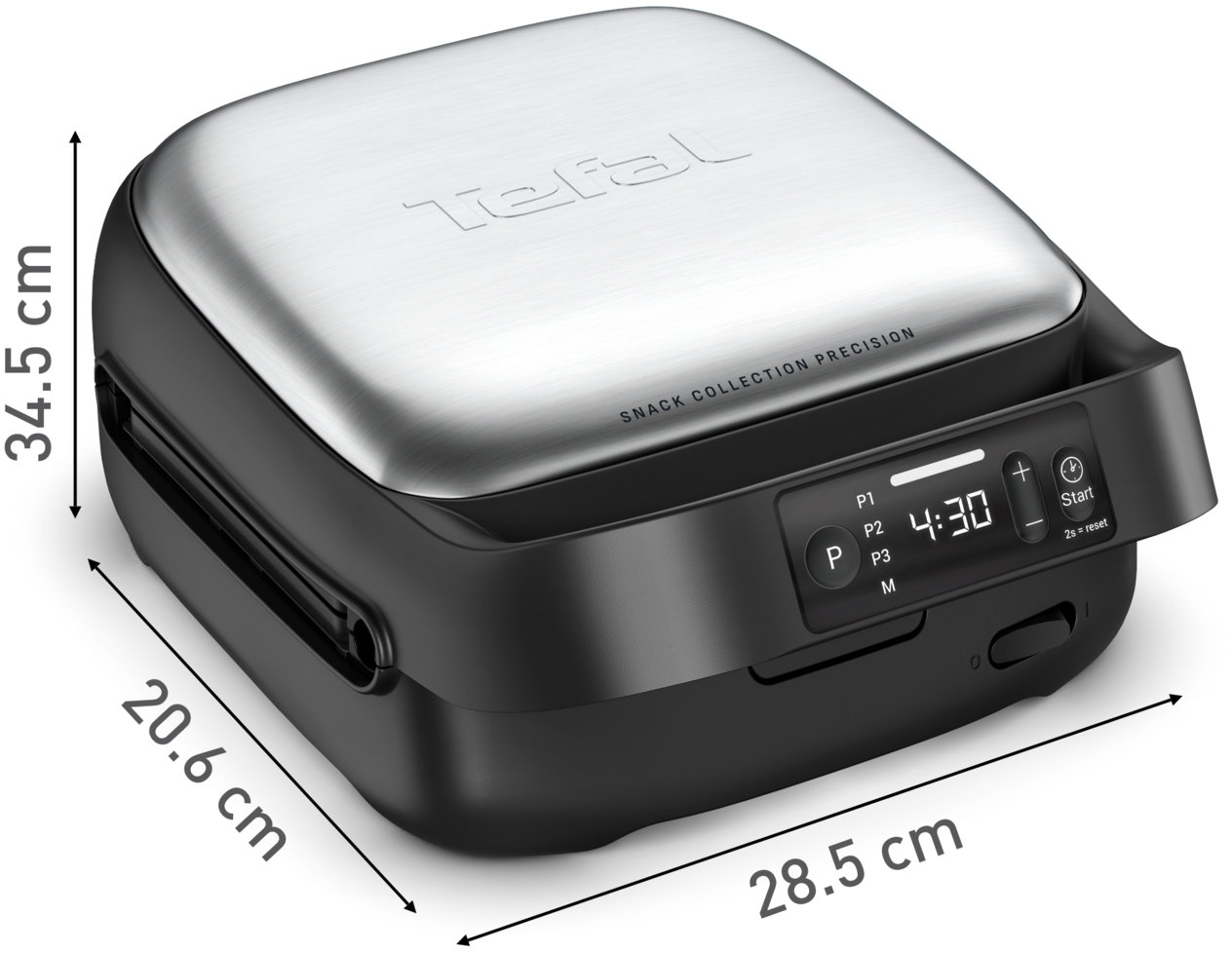 Sandwich Maker Tefal SW872BF0 Snack Collection Precision ...