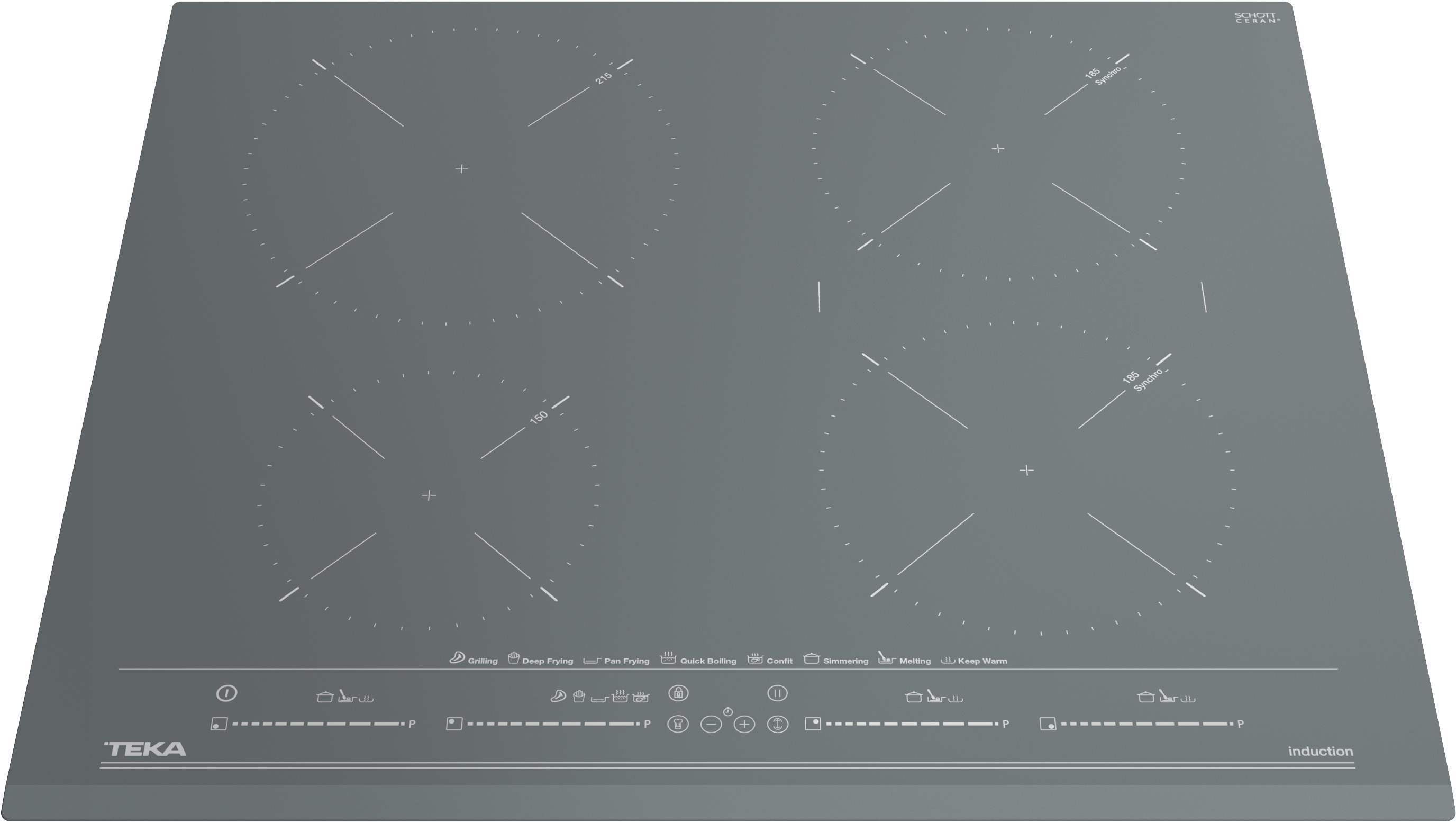 Oven & Cooktop Set TEKA HLC 8400 U-Stone Grey + TEKA IZC 64630 U-Stone Grey Lifestyle