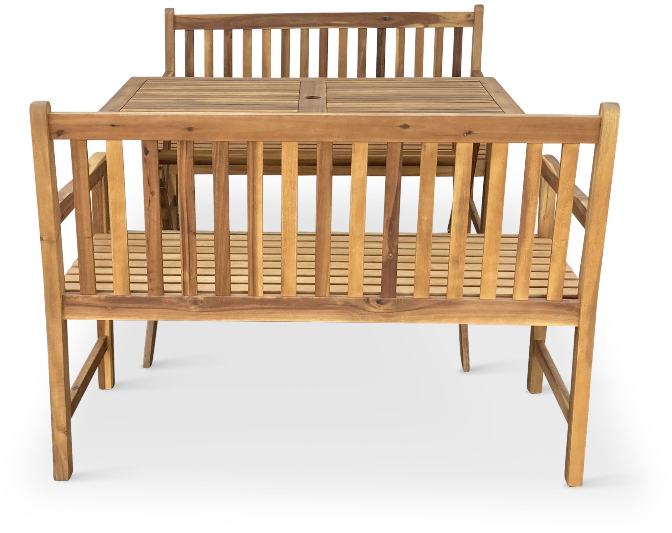 Garden Furniture NOELA Set of garden furniture AKÁCIE MANDY/KORY 1 table + 2 benches ...