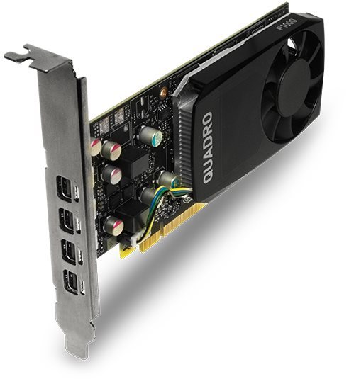 Grafická karta Fujitsu NVIDIA Quadro P1000 4GB Možnosti připojení (porty)