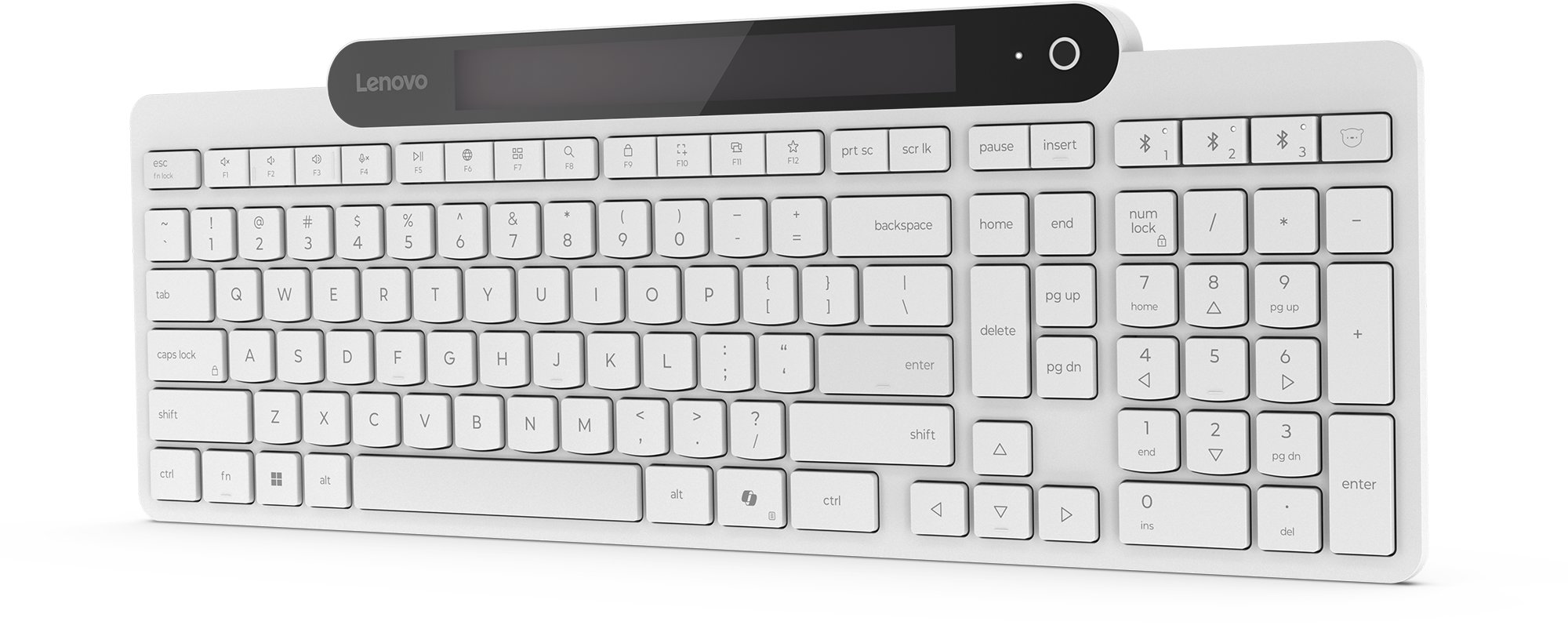 Keyboard Lenovo 800 Self-Charging Bluetooth Keyboard - EN/SK ...
