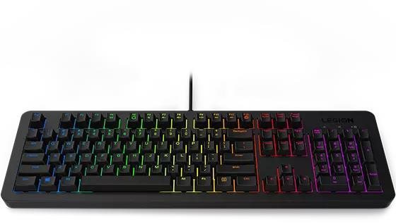 Herná klávesnica Lenovo Legion K300 RGB Gaming Keyboard – CZ & SK Screen