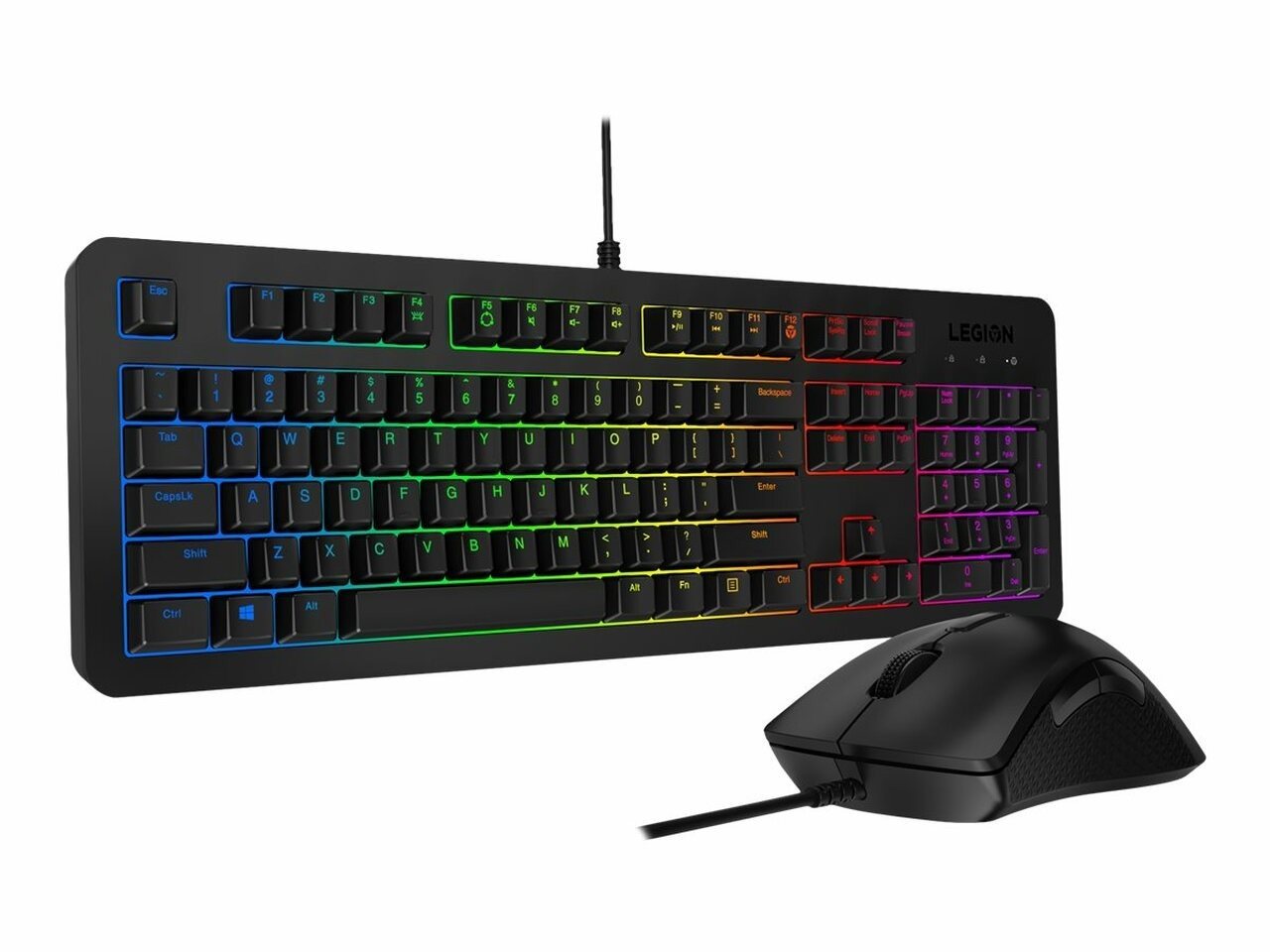 Keyboard and Mouse Set Lenovo Legion KM300 RGB Gaming Combo Keyboard and Mouse - US Screen