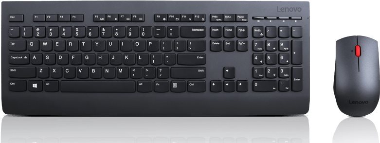 Billentyűzet+egér szett Lenovo Professional Wireless Keyboard and Mouse - HU Képernyő