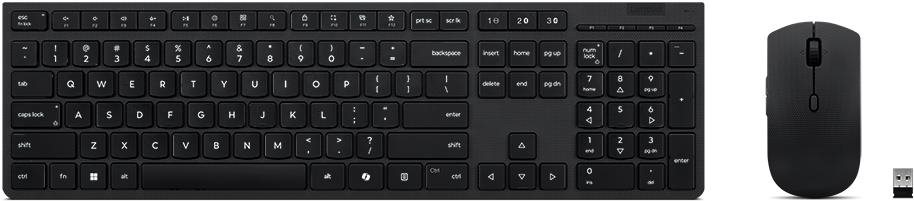 Set klávesnice a myši Lenovo Professional Wireless Rechargeable Combo Keyboard and Mouse – CZ/SK ...