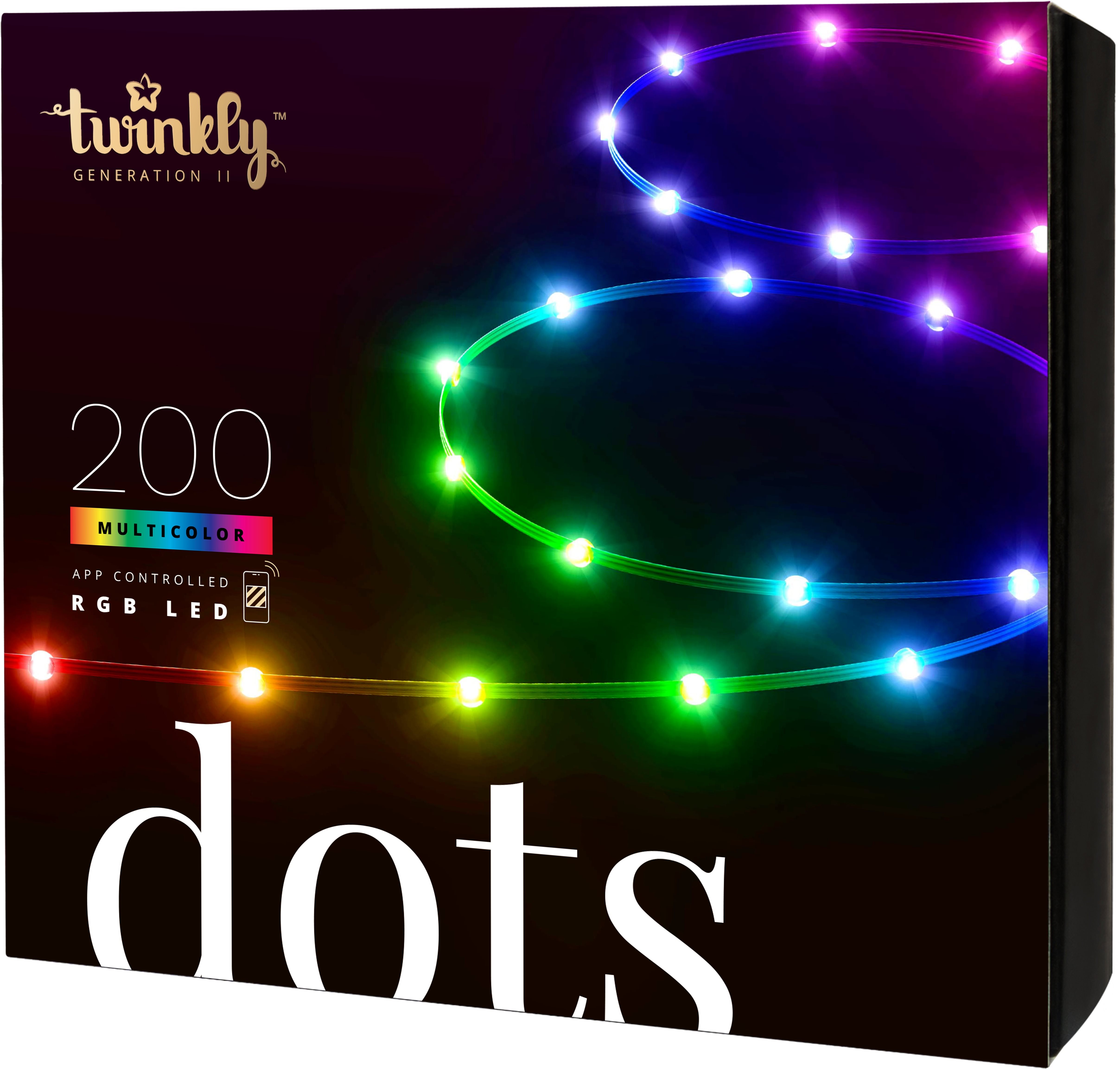 LED Light Strip TWINKLY DOTS spot strip 200LED, 10m, T Packaging/box