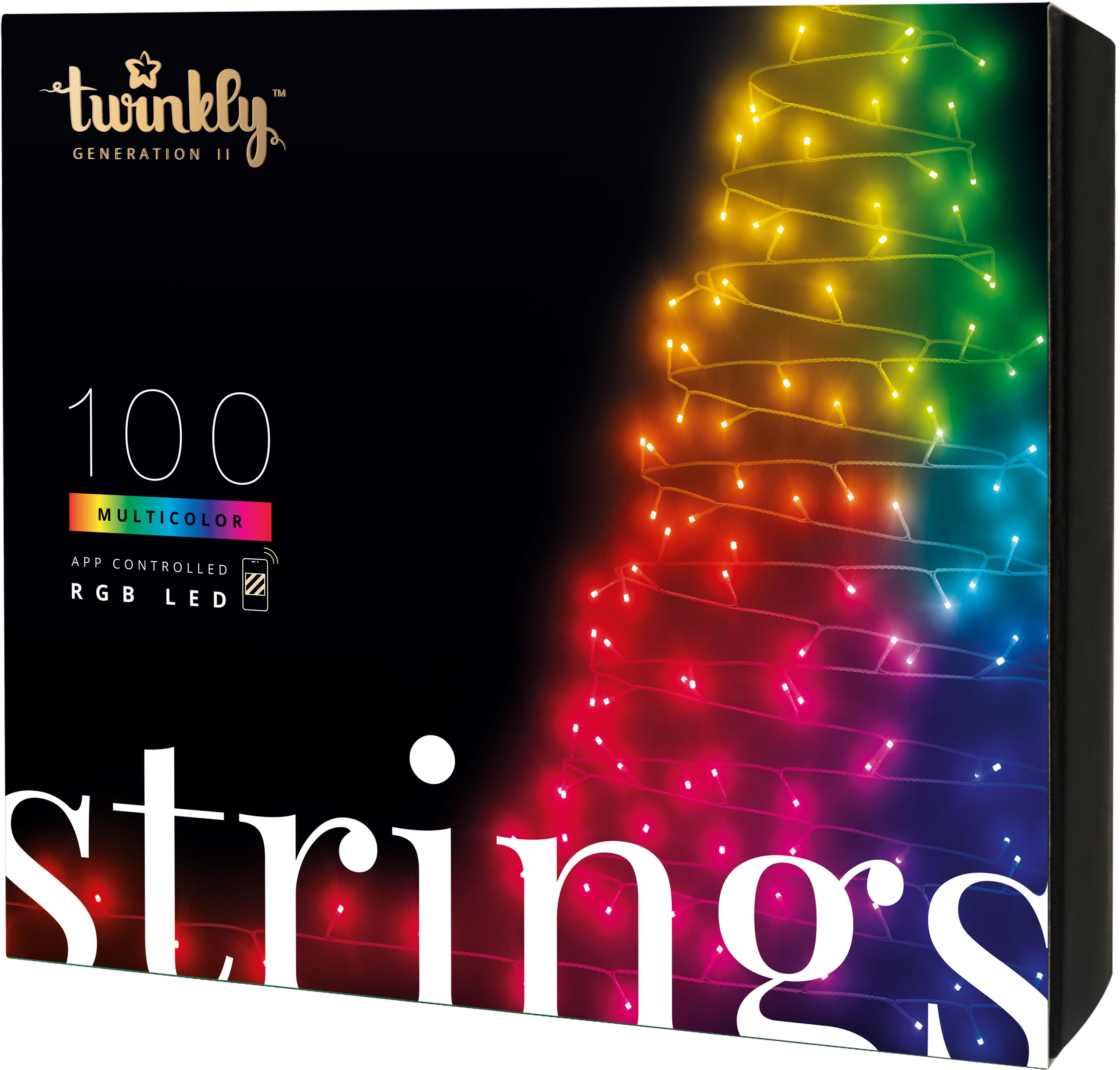 Lichterkette TWINKLY STRINGS RGB 100 LED Kette - 8 m ...