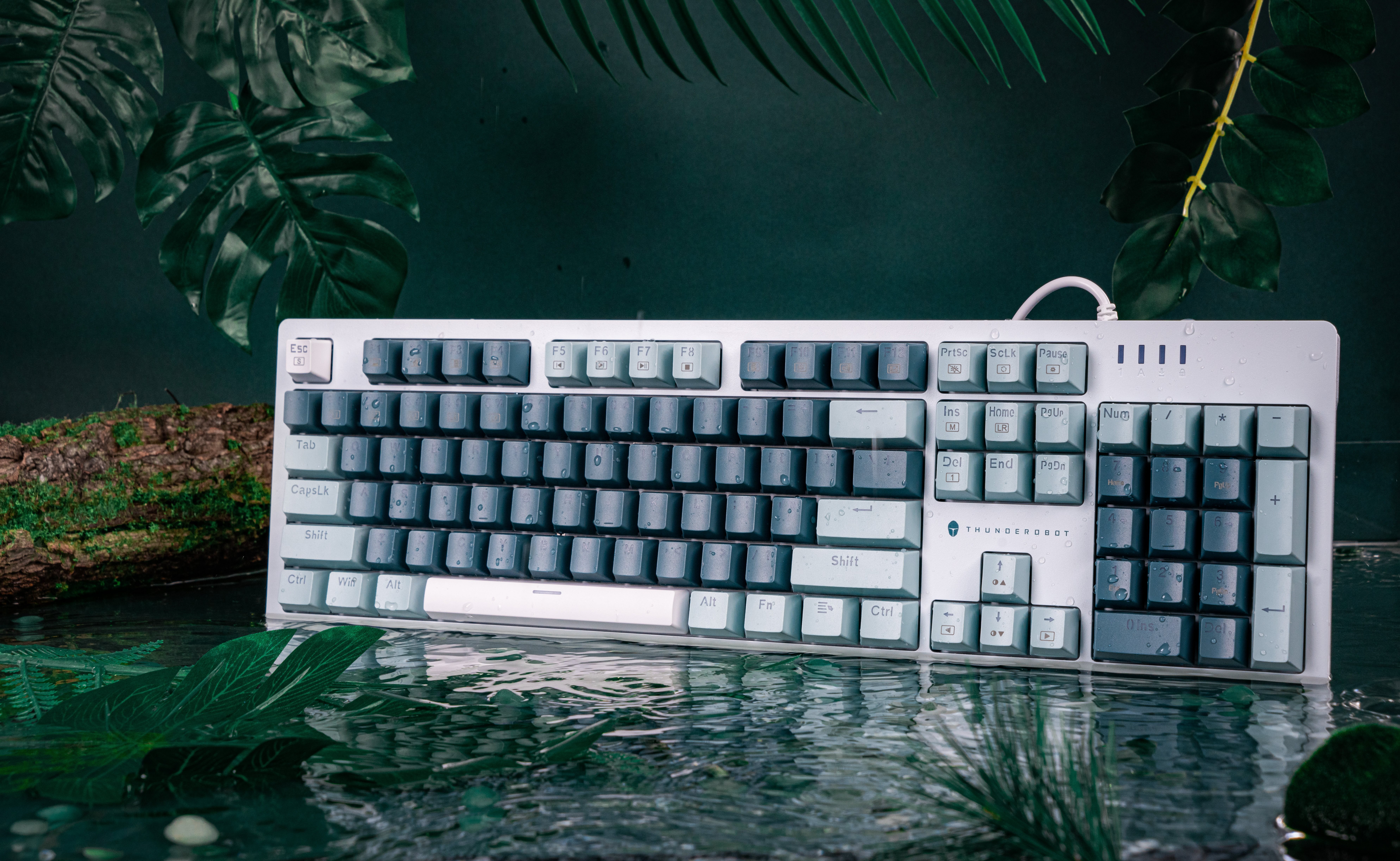 Gaming Keyboard ThundeRobot Wired Mechanical Keyboard Brown switch K104 - US ...