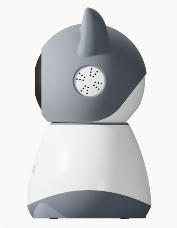 Überwachungskamera Tesla Smart Camera 360 Baby Gray Seitlicher Anblick