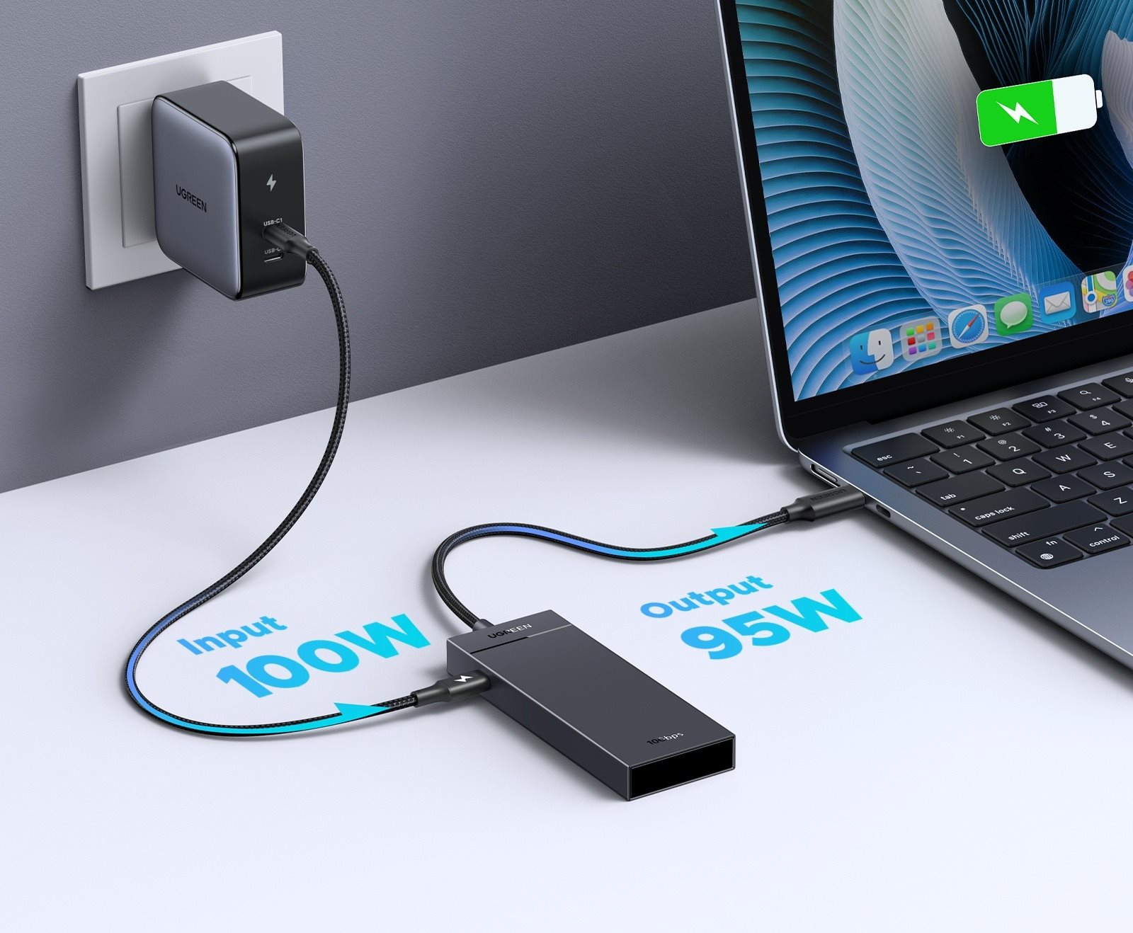 USB Hub UGREEN USB-C To 4xUSB-C 3.2 HUB With PD ...