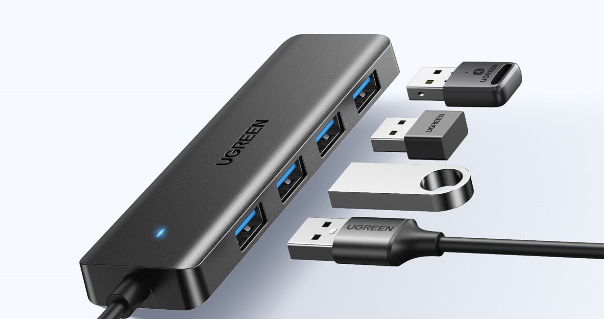 USB Hub UGREEN USB 3.2 Gen1 4 Ports HUB ...