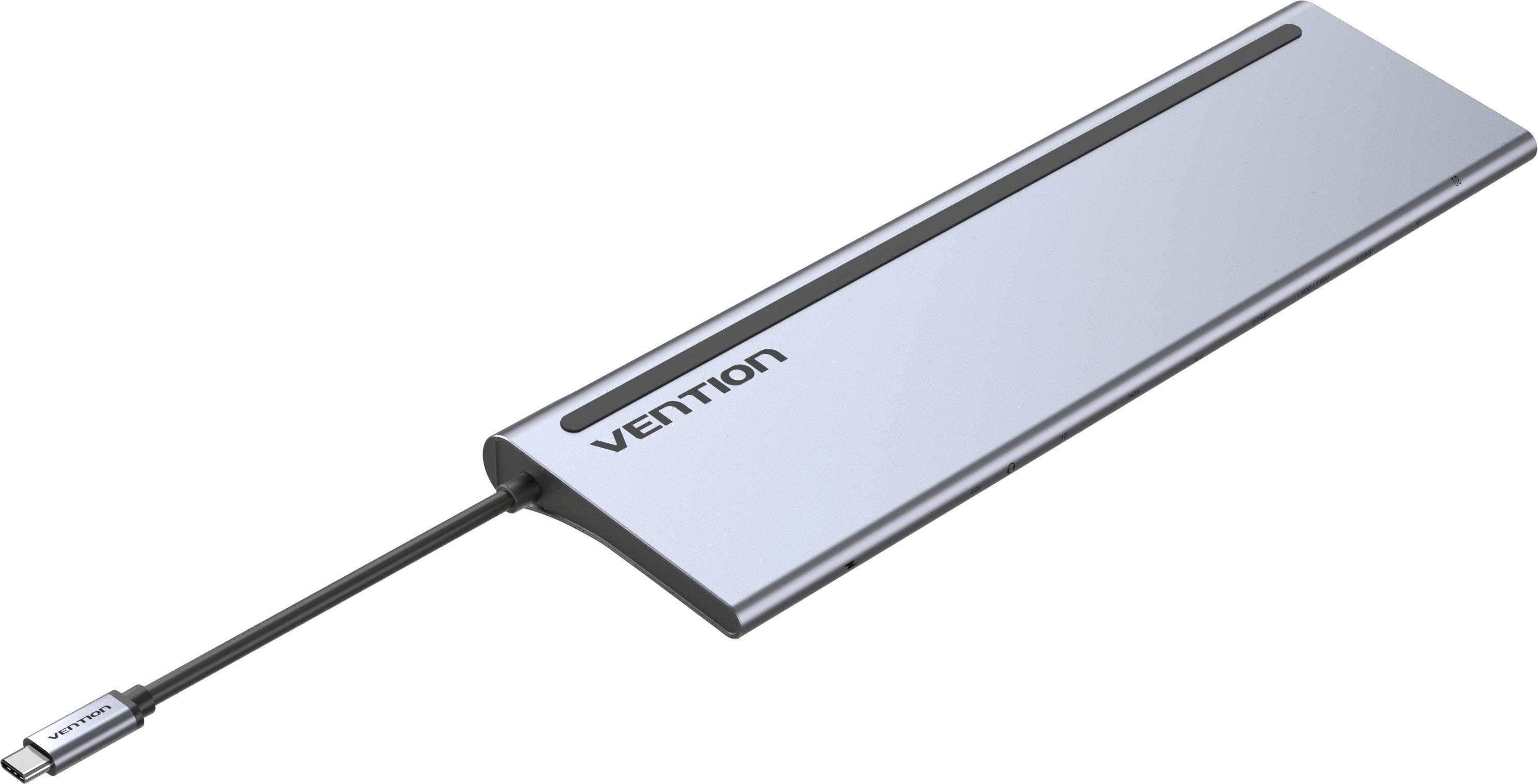 Dockingstation Vention USB-C zu DP / HDMI / VGA / USB-C Gen 1 / 2x USB 3.0 / USB 2.0 / RJ45 / SD / TF / 3.5mm / PD ...