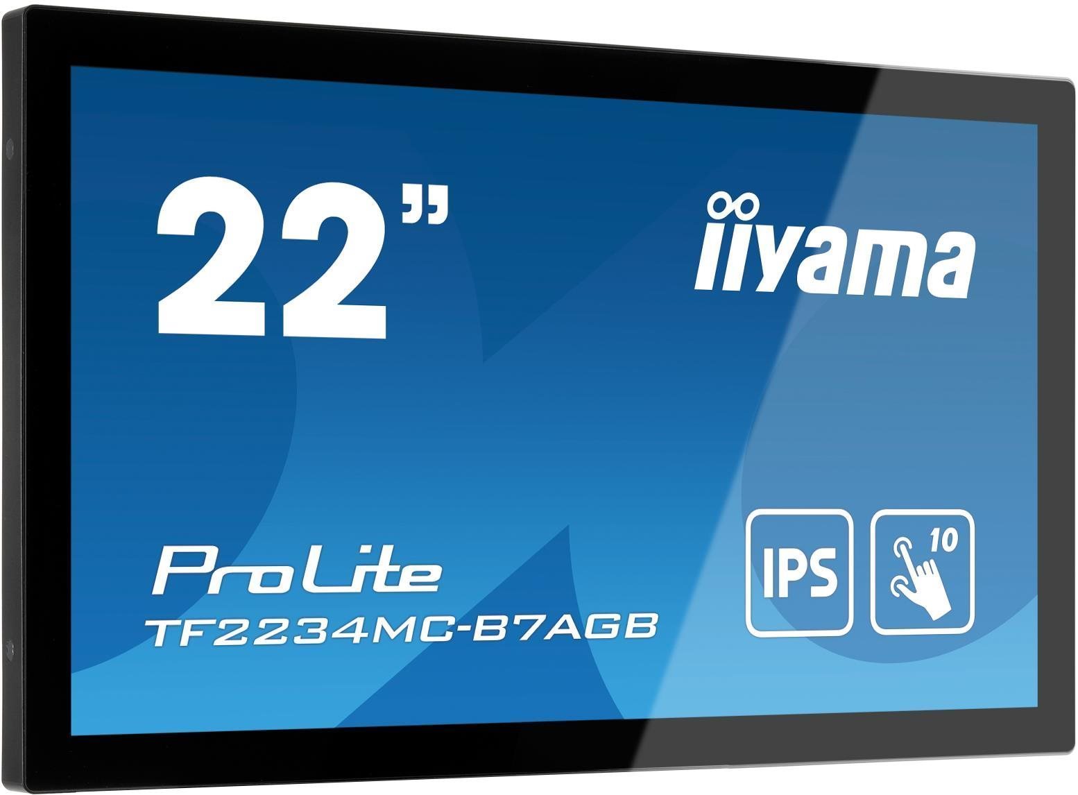 LCD Monitor 22“ iiyama ProLite TF2234MC-B7AGB Lateral view