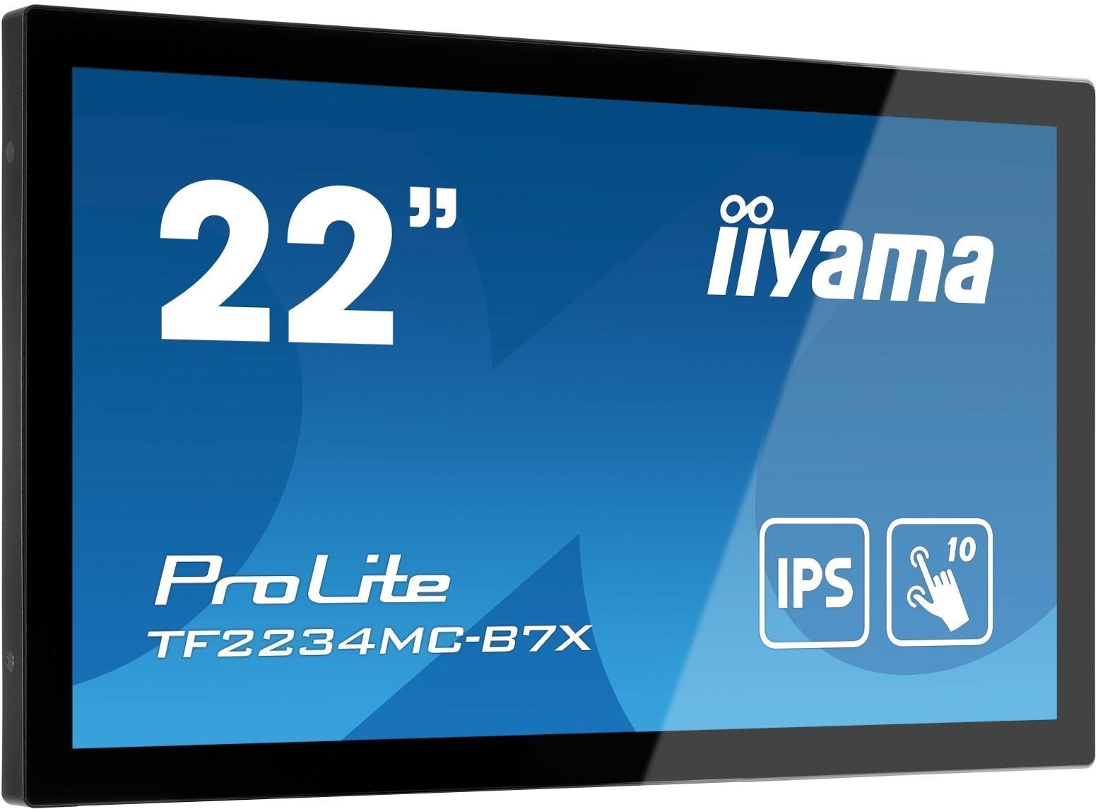 LCD Monitor 22“ iiyama ProLite TF2234MC-B7X Lateral view