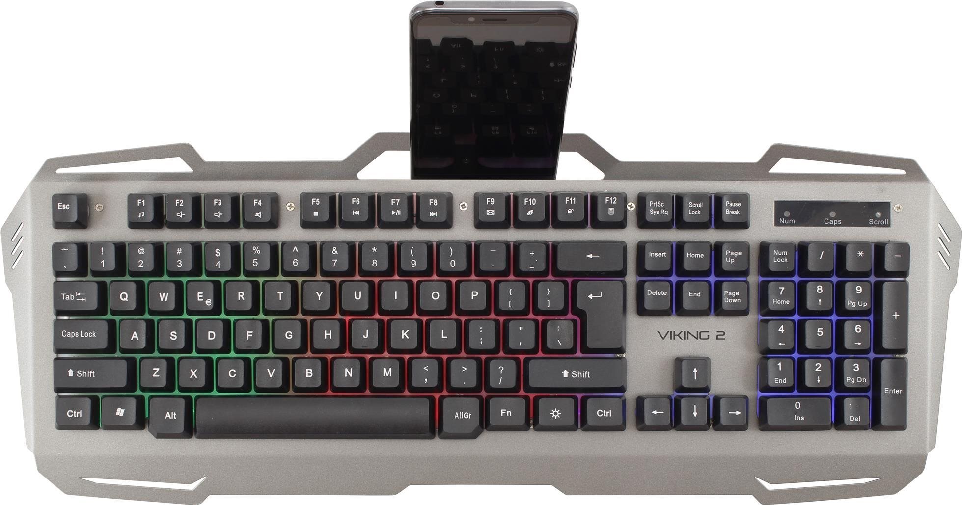 Gaming Keyboard White Shark VIKING-2 - HU Screen