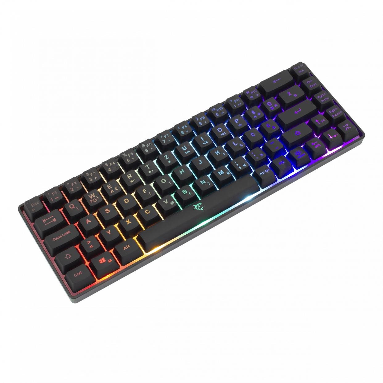 Gaming-Tastatur White Shark RONIN BLACK - US ...